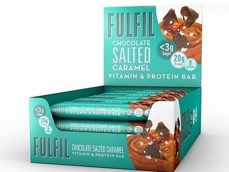 Fulfil Vitamin & Protein Bar - Chocolate & Salted Caramel (55g bars) Online