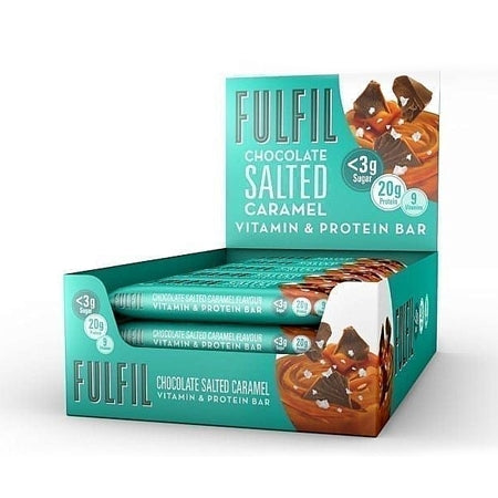 Fulfil Vitamin & Protein Bar - Chocolate & Salted Caramel (55g bars) Online