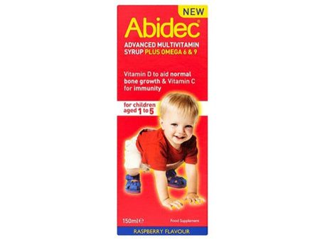 Abidec Advanced Multivitamin Syrup Plus Omega 6 & 9 150ml Online