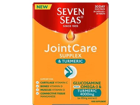 Seven Seas JointCare Supplex & Turmeric 4000mg (30 Day DUO Pack) Online