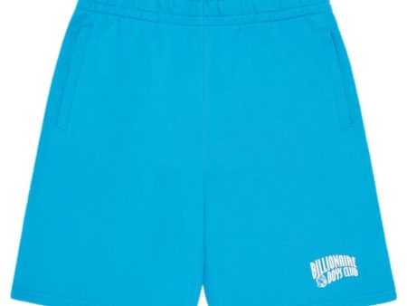 Billionaire Boys Club Small Arch Logo Aqua Blue Sweat Shorts Online now