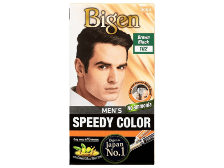 Bigen Men s Speedy Colour #102 - Brown Black Online Hot Sale