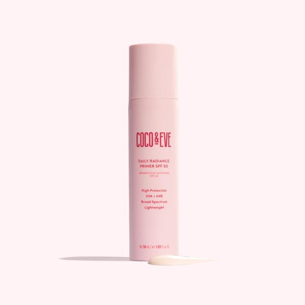 Coco & Eve Daily Radiance Primer SPF50+ 50ml on Sale