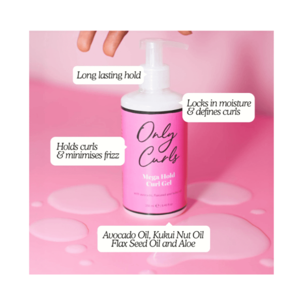 Only Curls Mega Hold Curl Gel 250ml Discount