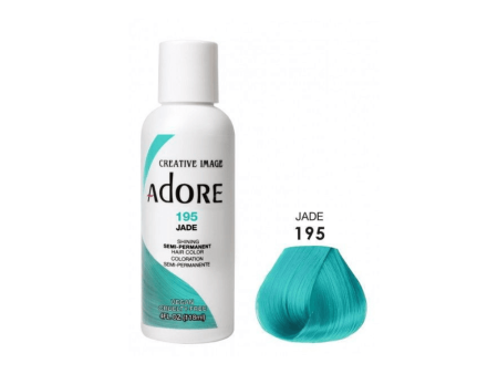 Adore Semi Permanent Hair Color #195 Jade 118ml For Sale