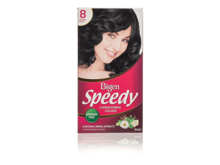 Bigen Speedy Conditioning Hair Color #8 Natural Black Online Hot Sale