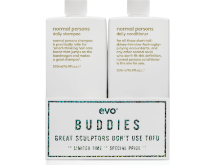 Evo Normal Persons Daily Shampoo and Conditioner 500ml Duo Pack Cheap