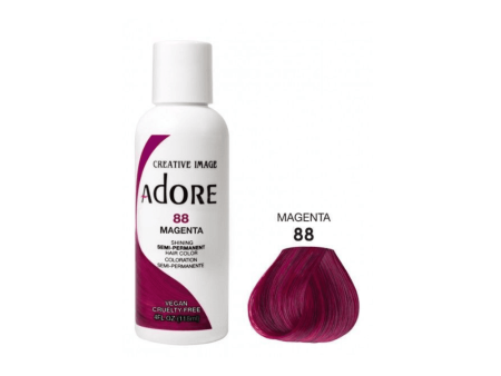 Adore Semi Permanent Hair Color #88 Magenta 118ml For Cheap