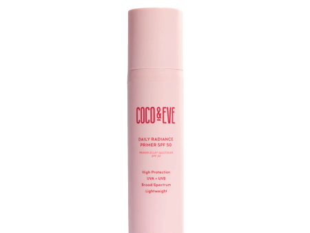 Coco & Eve Daily Radiance Primer SPF50+ 50ml on Sale