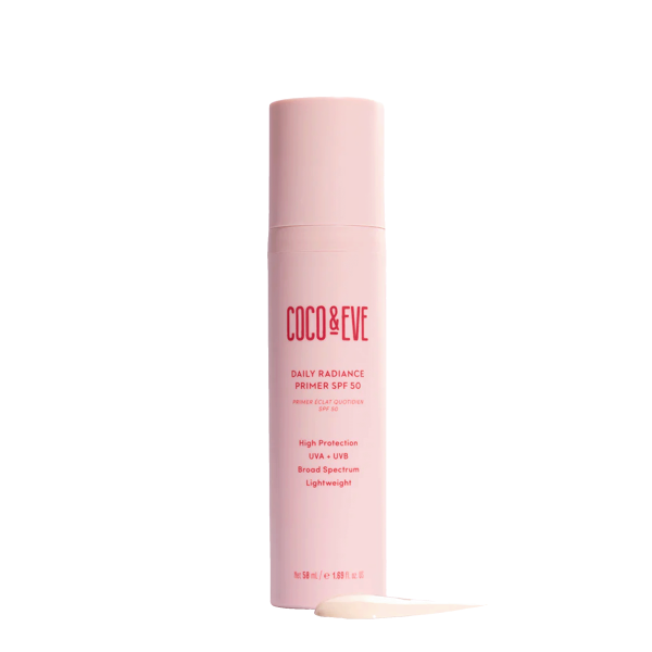 Coco & Eve Daily Radiance Primer SPF50+ 50ml on Sale