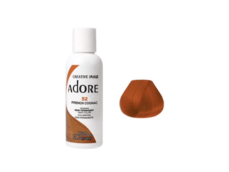 Adore Semi Permanent Hair Color #52 French Cognac 118ml Online