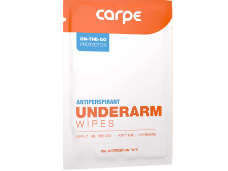 Carpe Underarm Wipes - 15 Pack For Cheap