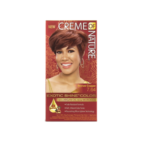 Creme of Nature Exotic Shine Color with Argan Oil #7.64-Bronze Copper Hot on Sale