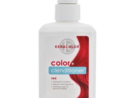 Keracolor Color Clenditioner Colour Shampoo Red 355ml Sale