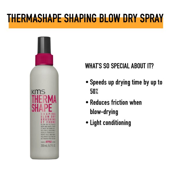 KMS Therma Shape Hot Flex Spray 200ml Fashion