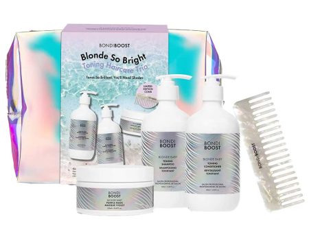 Bondi Boost Blonde So Bright Toning Haircare Trio Pack Online Hot Sale