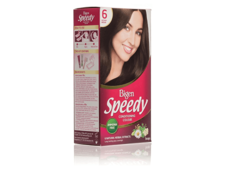 Bigen Speedy Conditioning Hair Color #6 Medium Brown Cheap