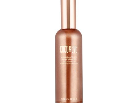 Coco & Eve Sunny Honey Antioxidant Glow Shimmer Body Oil 100ml Sale