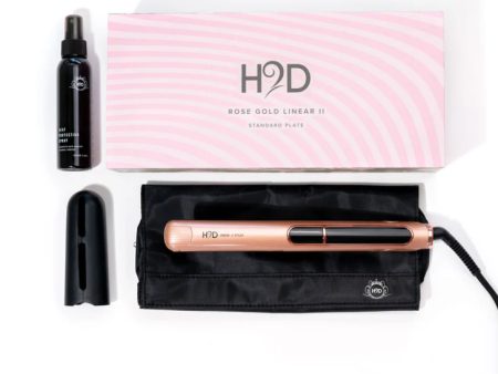 H2D Linear 11 Rose Gold Special Edition Hair Straightener Discount