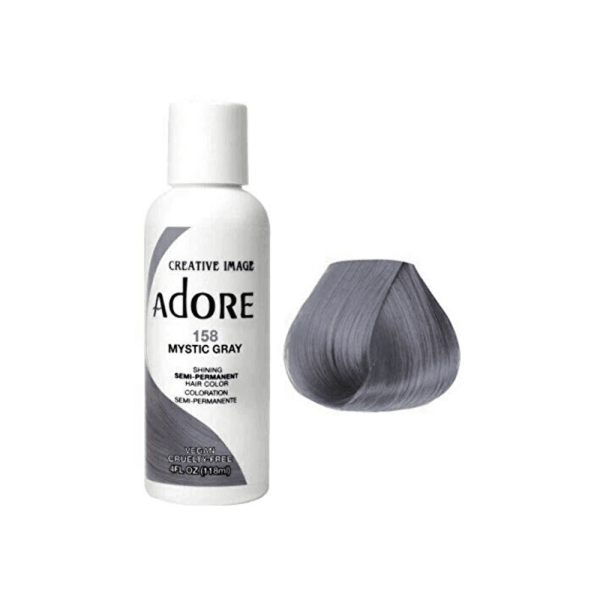 Adore Semi Permanent Hair Color #158 Mystic Gray 118ml Sale