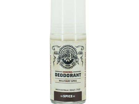 The Bearded Chap Military Spec Deodorant 50ml - Spice on Sale