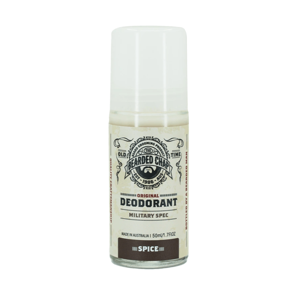 The Bearded Chap Military Spec Deodorant 50ml - Spice on Sale