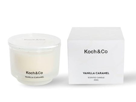 Koch & Co Soy Candle Mystical Vanilla Caramel 200g Fashion