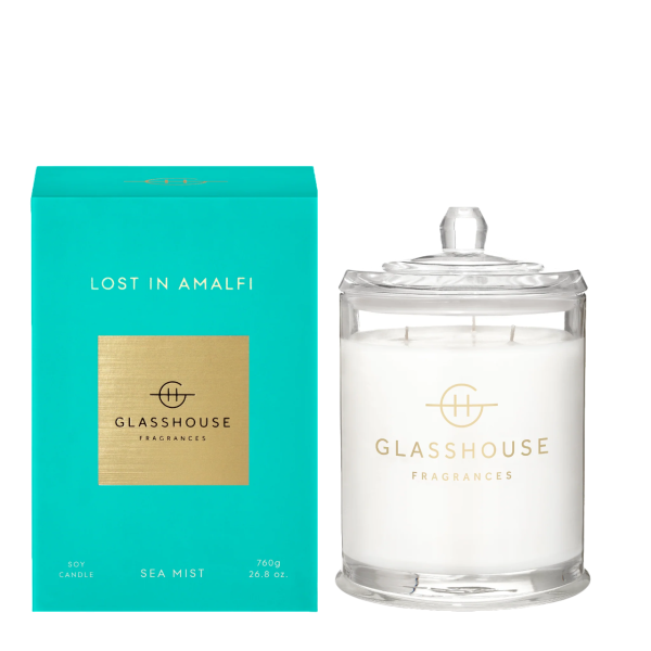 Glasshouse LOST IN AMALFI Candle 760g Supply