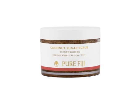 Pure Fiji Coconut Sugar Scrub 300ml - Orange Blossom For Discount