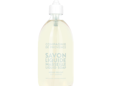 Compagnie de Provence Liquid Marseille Soap 495ml - Soft Jasmine Online Sale