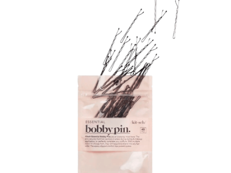 Kitsch Essential Bobby Pins - Black Online