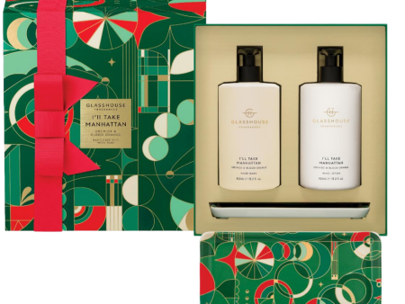 Glasshouse Fragrances I LL TAKE MANHATTAN Hand Care Duo Gift Set Online Sale