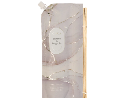 CIRCA Jasmine & Magnolia Fragrance Diffuser Refill 250ml For Sale