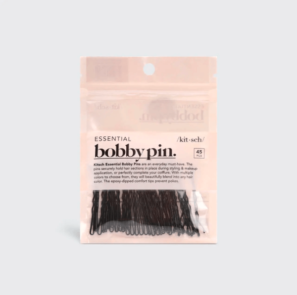 Kitsch Essential Bobby Pins - Black Online