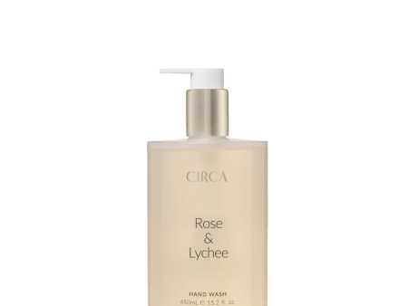 CIRCA Rose & Lychee Hand Wash 450ml Hot on Sale