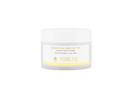 Pure Fiji Nourishing Body Butter 200ml - Coconut Milk & Honey Online Hot Sale