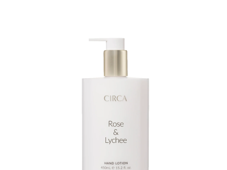 CIRCA Rose & Lychee Hand Lotion 450ml Online Sale